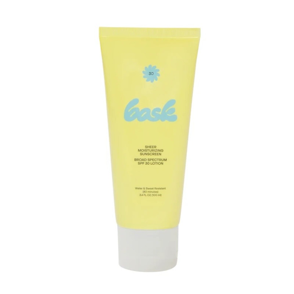 Bask SPF 30 Sheer Moisturizing Sunscreen Lotion 3.4oz Travel Size NEW - Picture 2 of 2